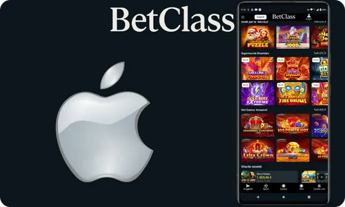 Bet Class casino app per iOS (iPhone_iPad)