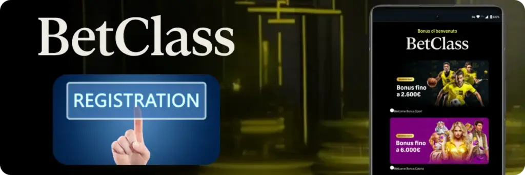Come completare la Bet Class registrazione