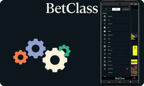 Funzionalità principali della app Bet class